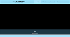 Desktop Screenshot of brianschwabauer.com